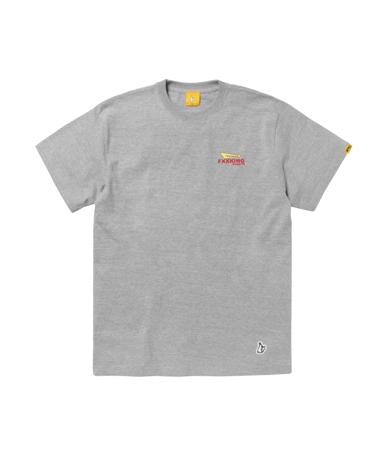 #FR2 FXXKING LOGO Cotton Graphic Short-Sleeve T-Shirt