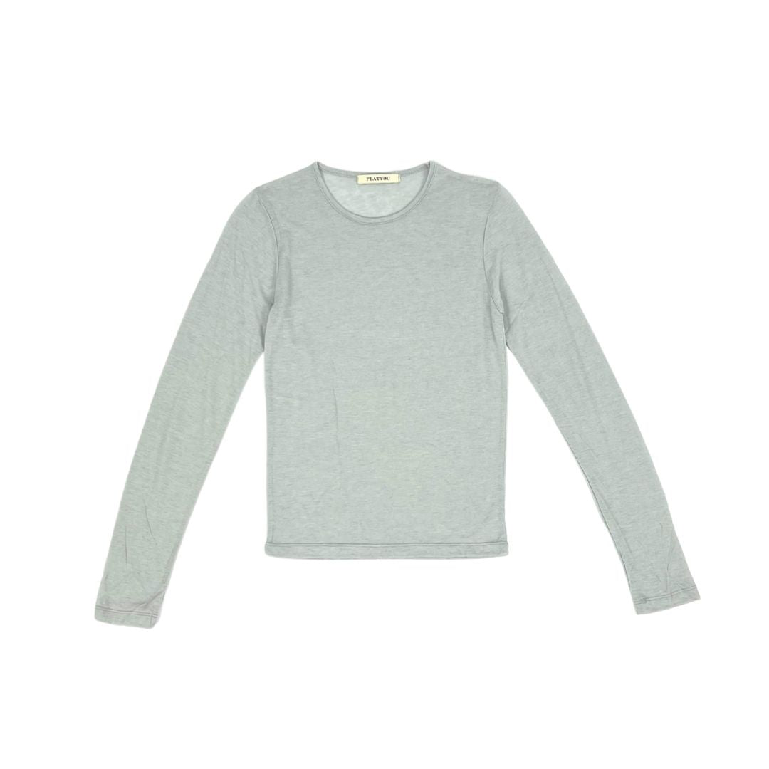 Flatyou Sheer Long Sleeve Shirt