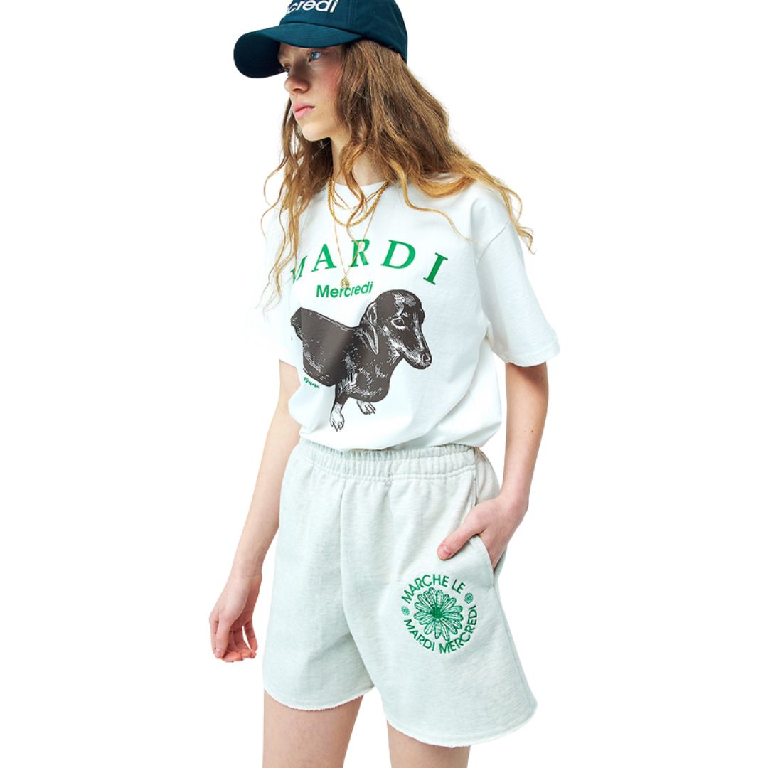 Mardi Mercredi Ddanji T-shirt - Ivory