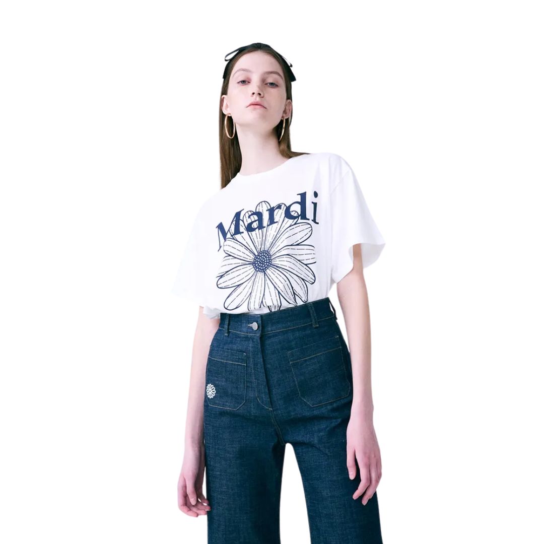 Mardi Mercredi Flowermardi T-shirt