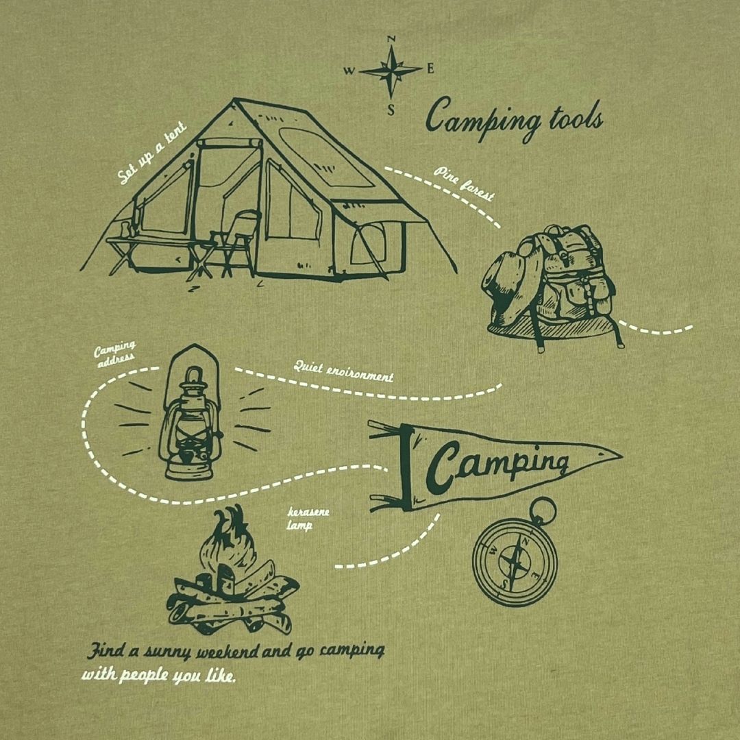 Upload Camping T-shirt