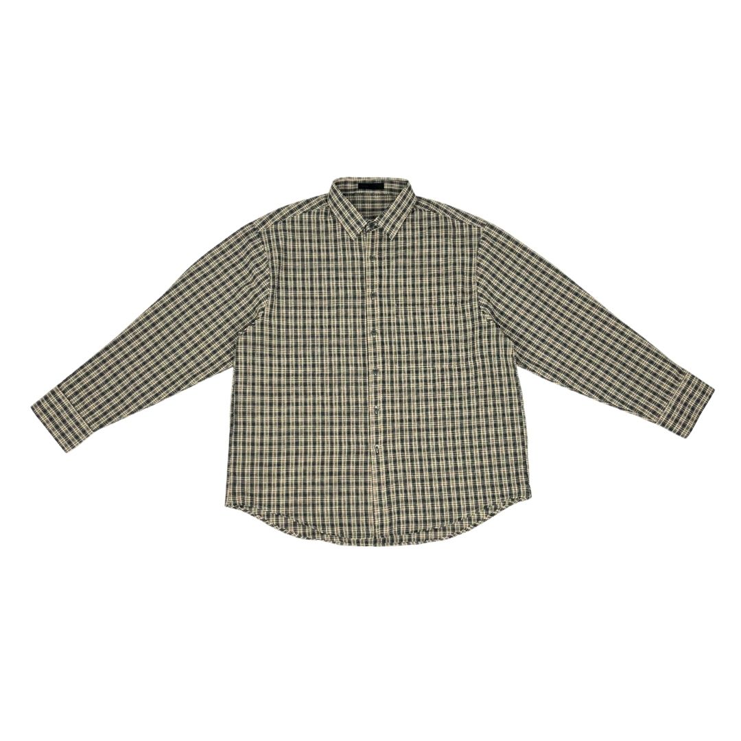 N. Floor Retro Check Oversize Shirt