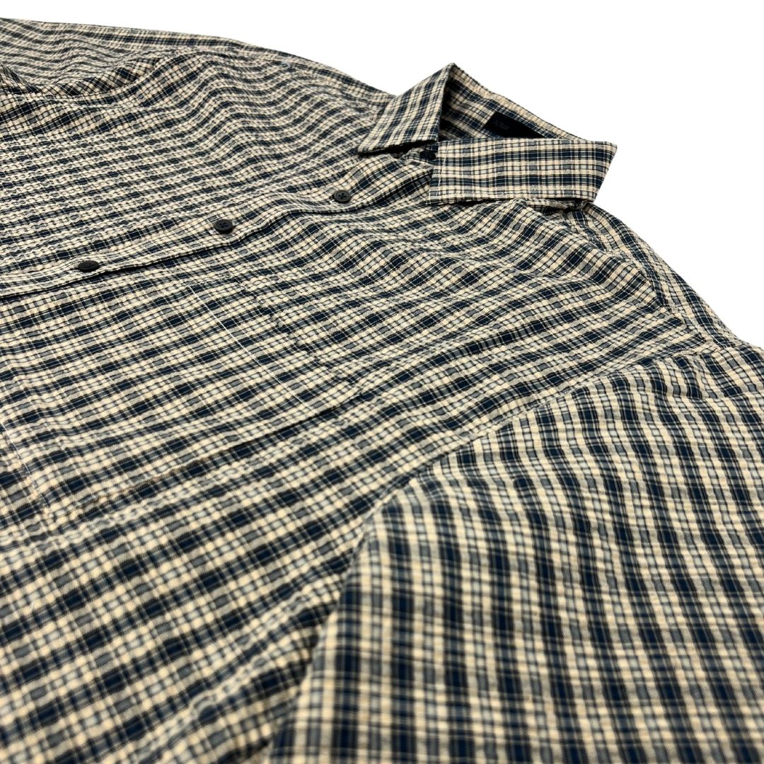 N. Floor Retro Check Oversize Shirt