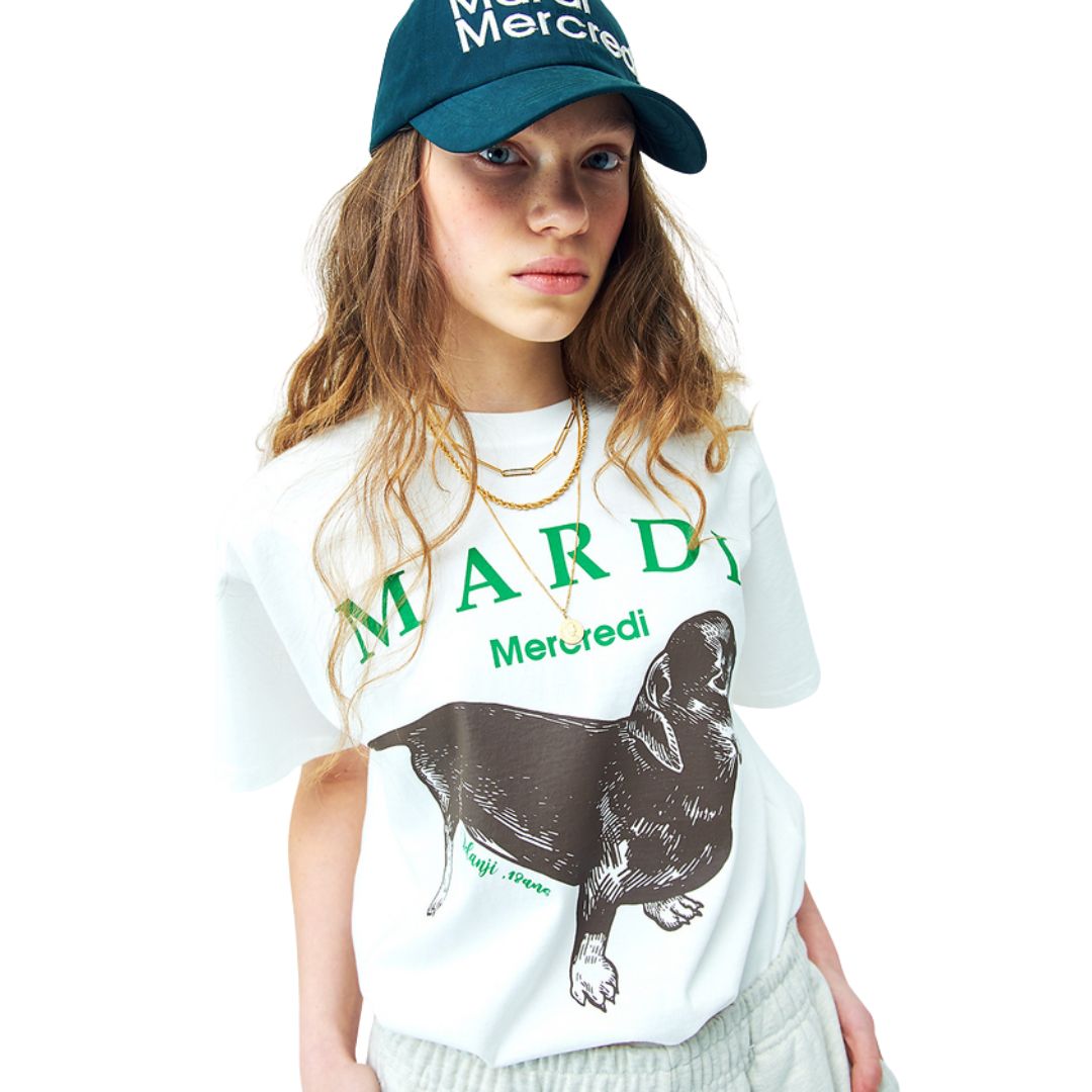 Mardi Mercredi Ddanji T-shirt - Ivory