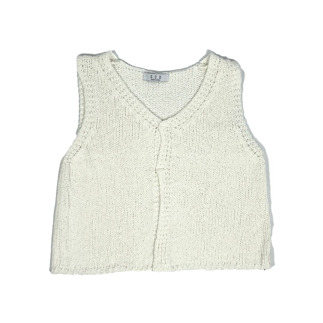 S.2.0. Sleeveless Knitted Vest