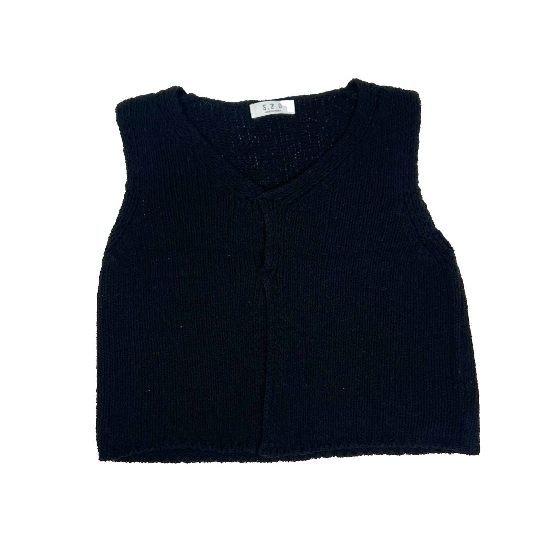 S.2.0. Sleeveless Knitted Vest