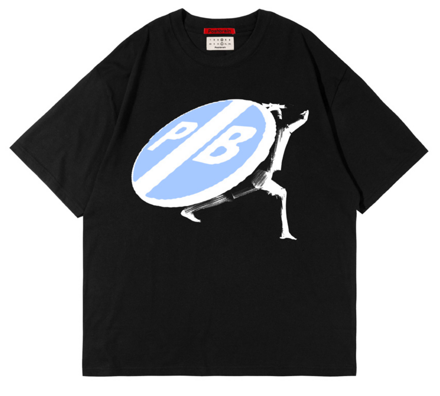 Posh Brain Marks T-shirt