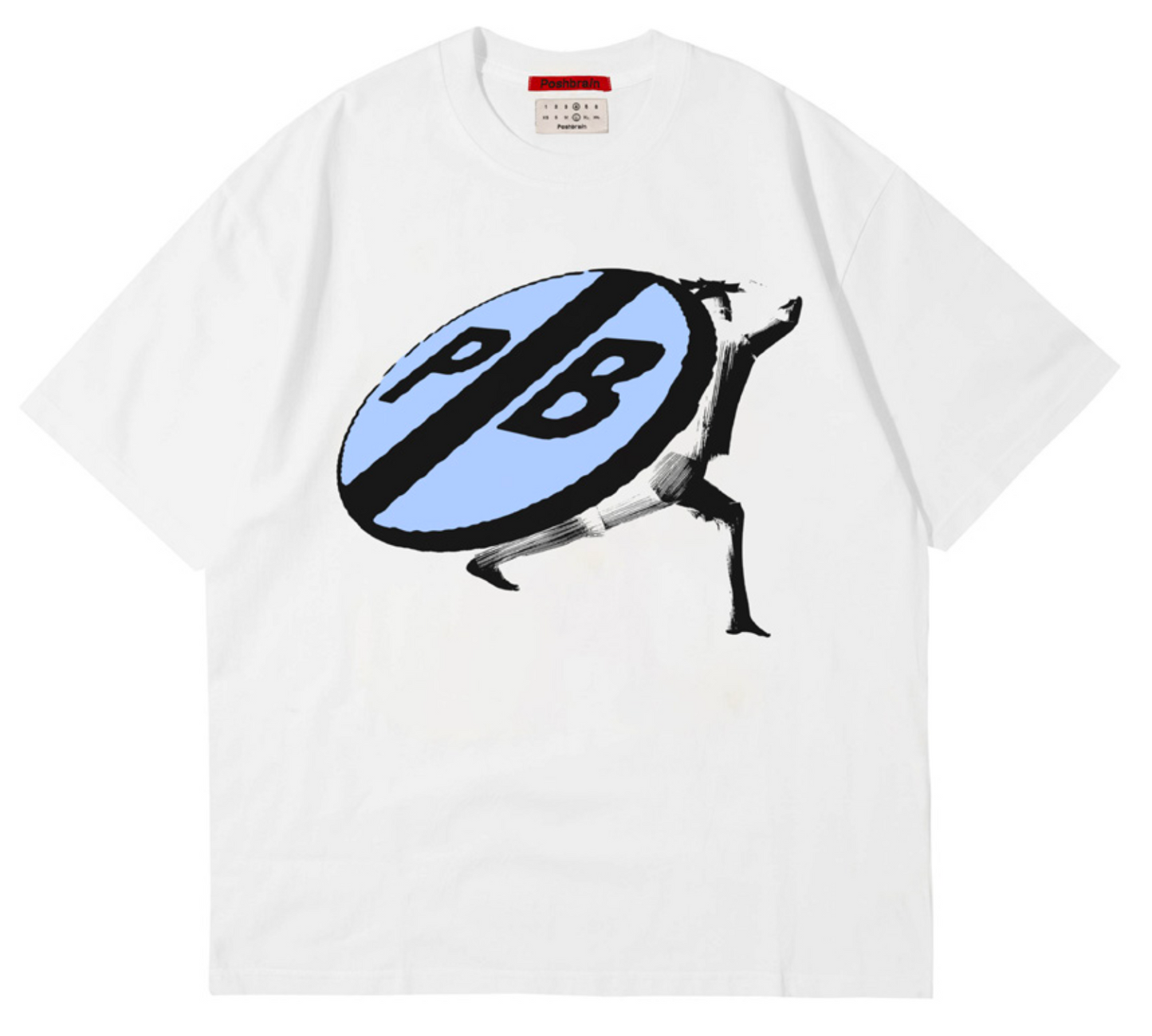 Posh Brain Marks T-shirt
