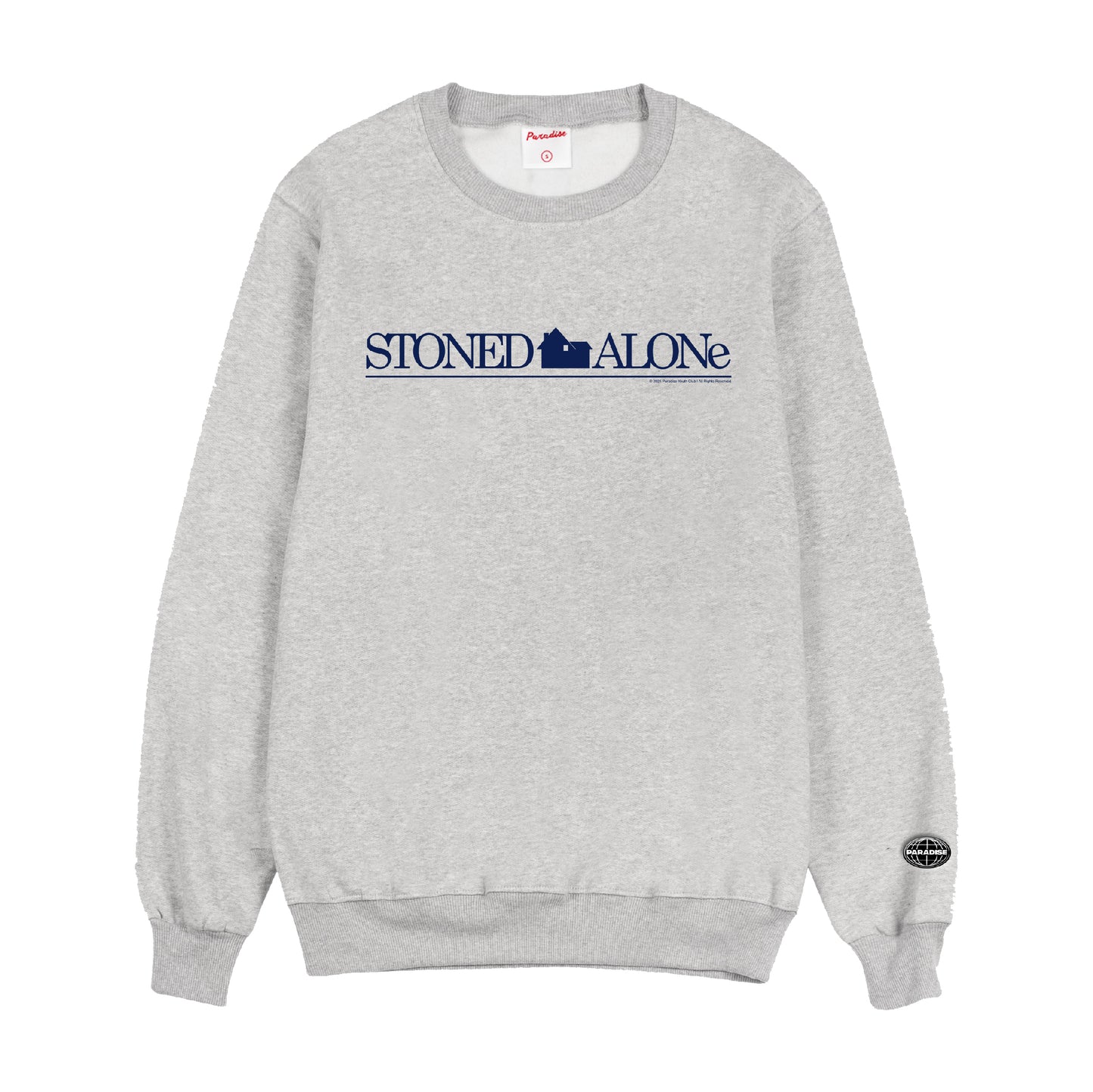 Stoned Bear by Paradise Youth Club Stoned Alone Logo Sweater