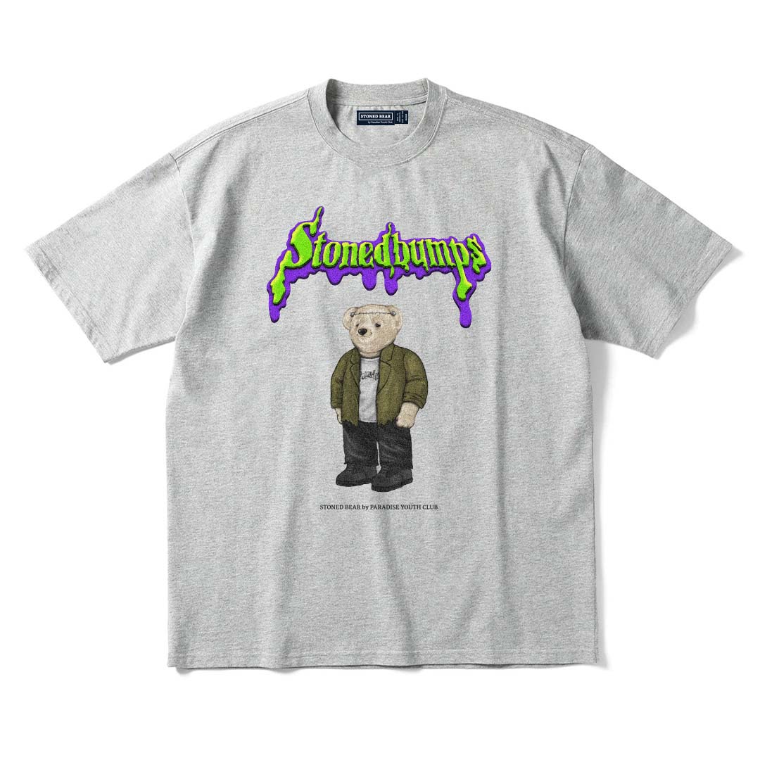 Stoned Bear by Paradise Youth Club Frankenstein T-shirt