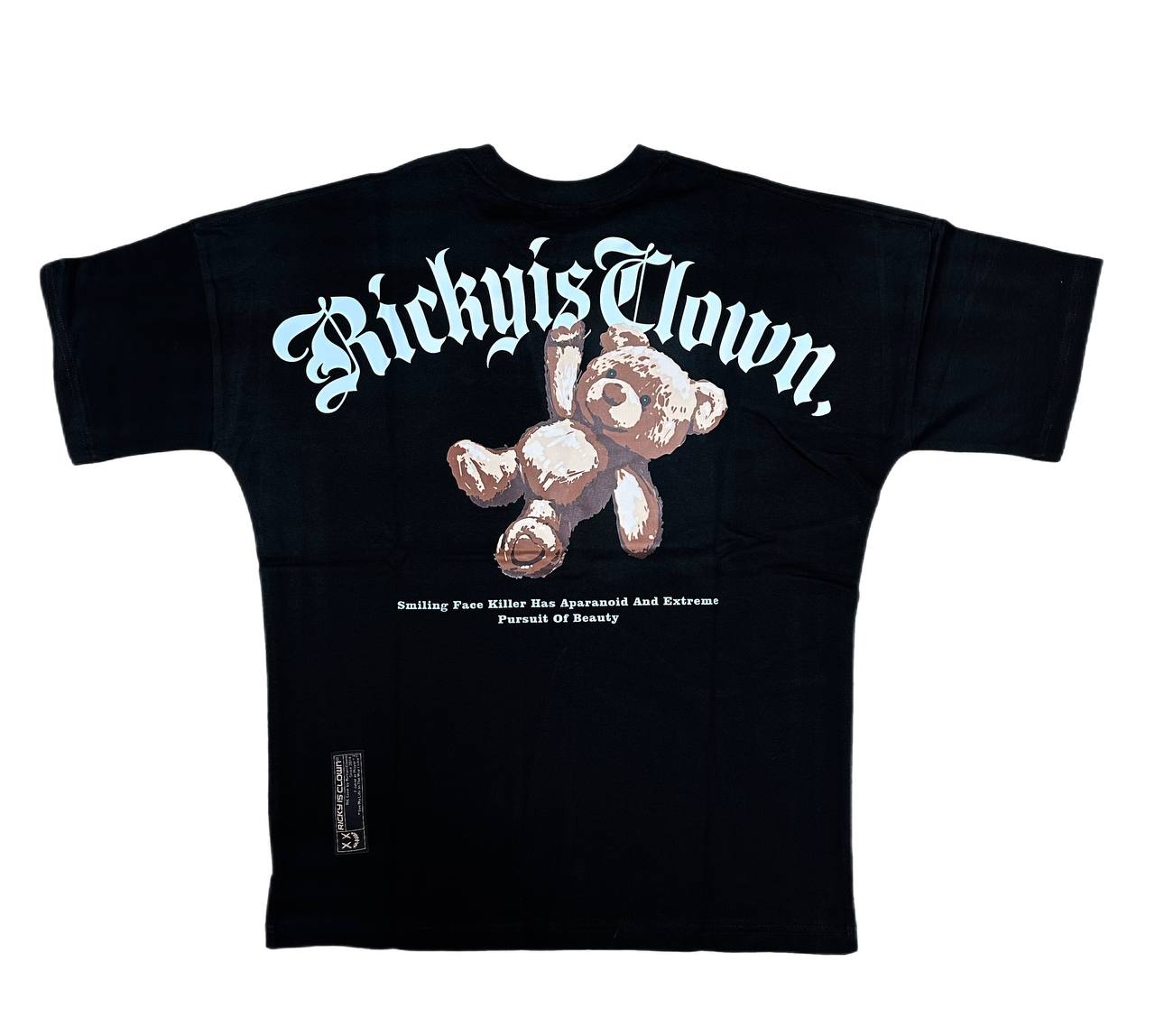 Ricky Is Clown Gothic Font Teddy Bear T-Shirt