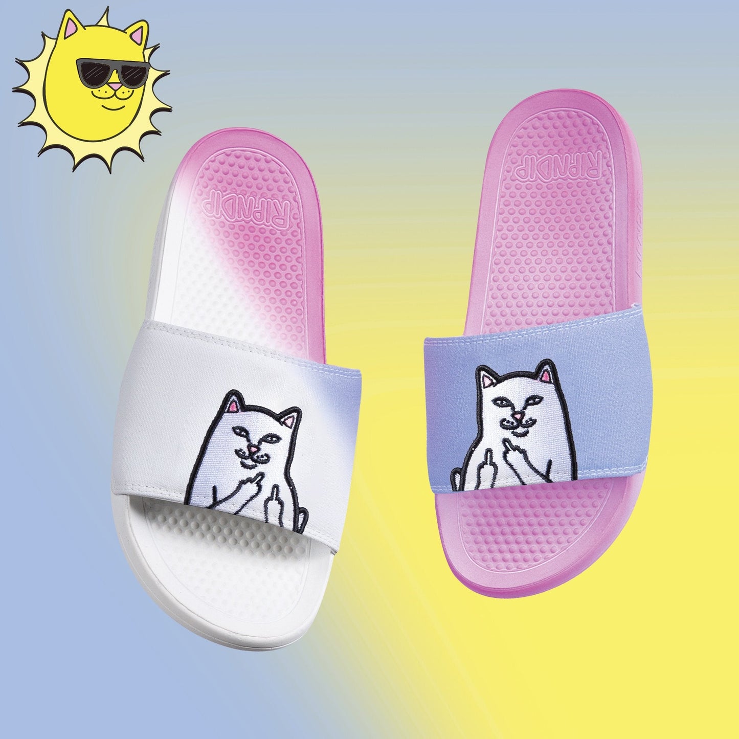 Ripndip Lord Nermal Slides UV Activated