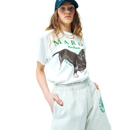 Mardi Mercredi Ddanji T-shirt - Ivory