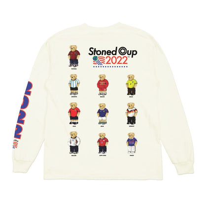Stoned Bear by Paradise Youth Club Stoned Cup Long Sleeve T-shirt