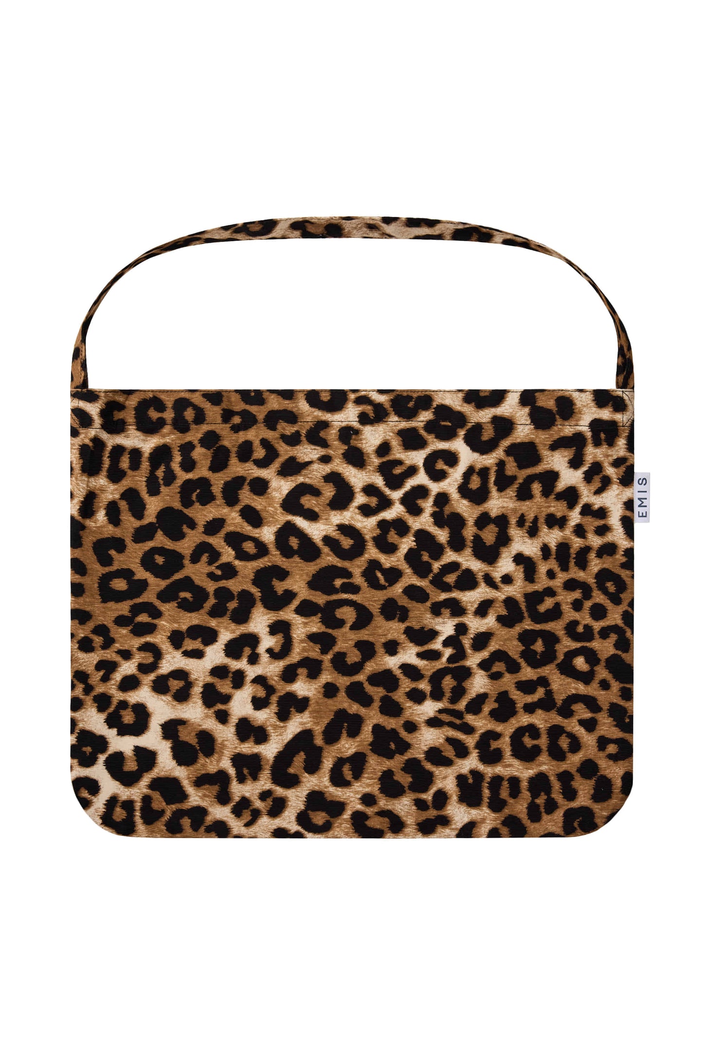 EMIS New Leopard Corduroy Eco Bag - Beige