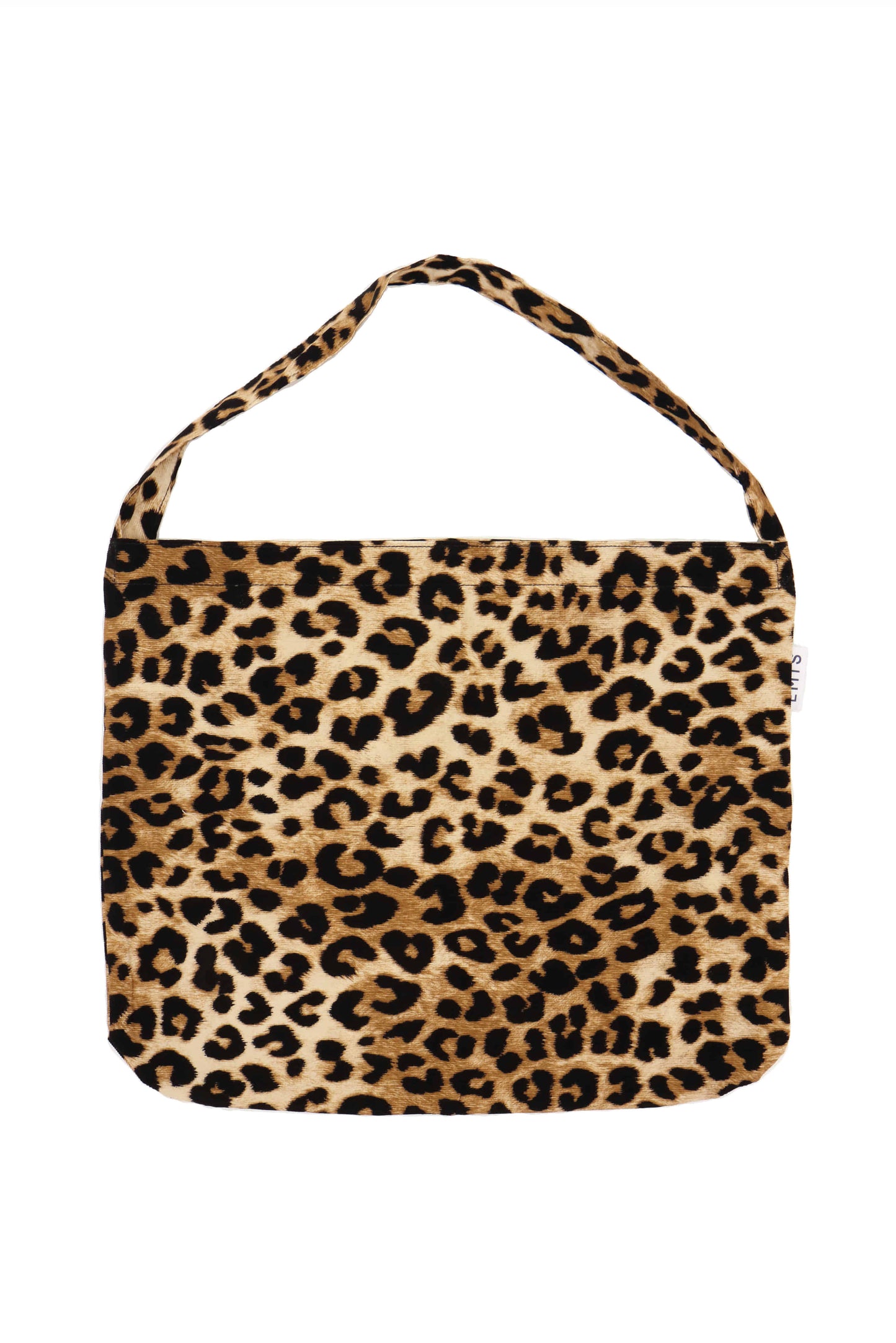 EMIS New Leopard Corduroy Eco Bag - Beige