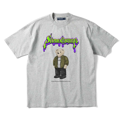 Stoned Bear by Paradise Youth Club Frankenstein T-shirt
