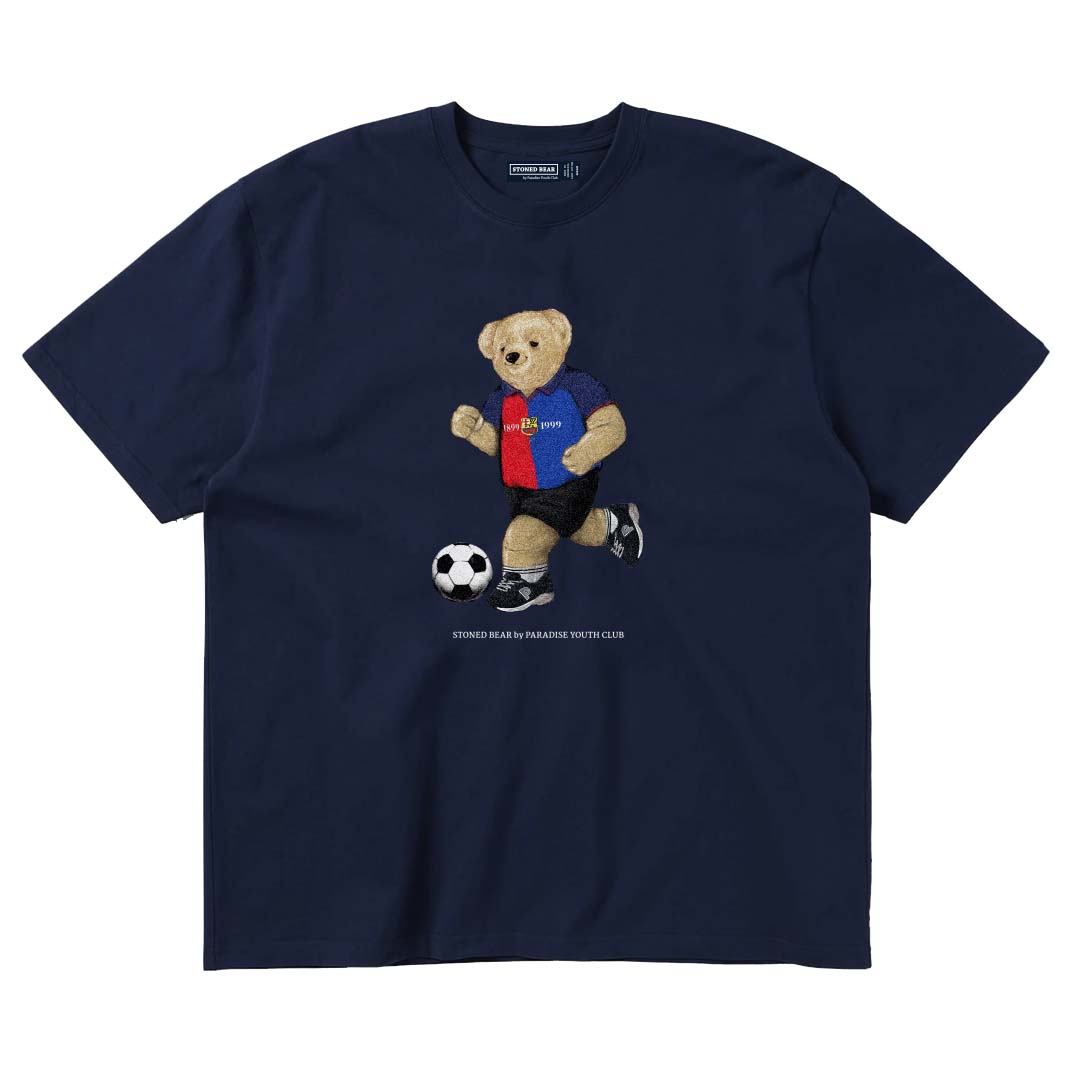 Stoned Bear by Paradise Youth Club Blaugrana T-Shirt