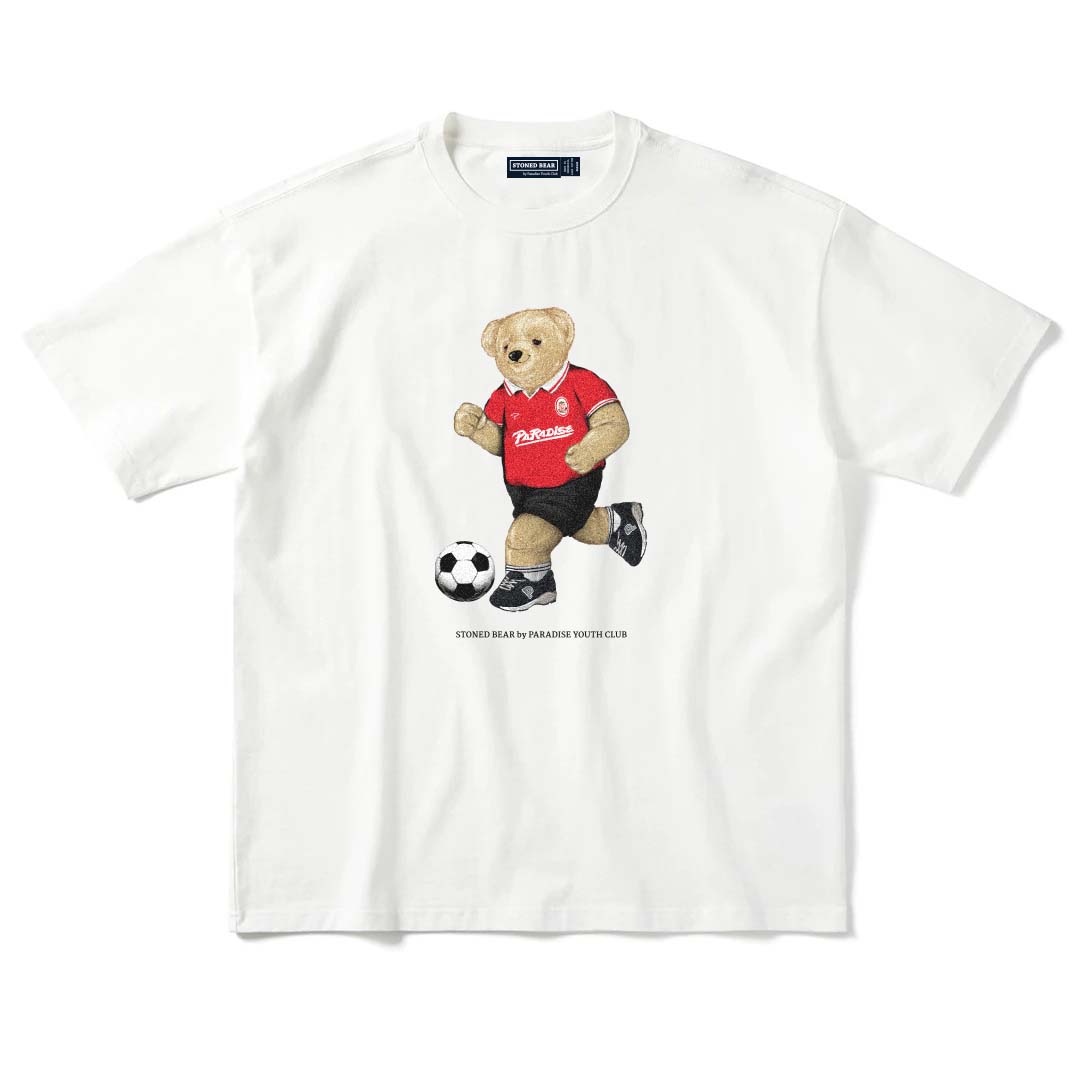 Stoned Bear by Paradise Youth Club Stoned The Reds T-Shirt