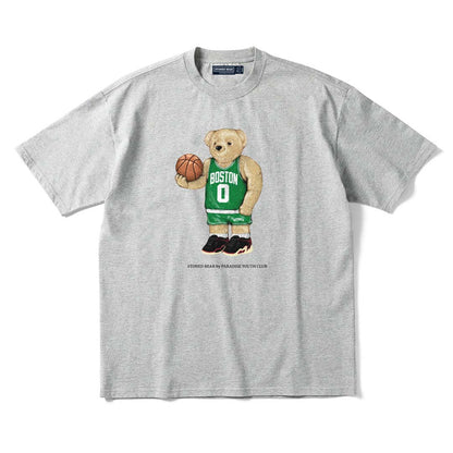 Stoned Bear by Paradise Youth Club Basketball Boston T-Shirt