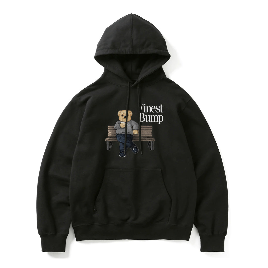 Stoned Bear by Paradise Youth Club Finest Bump Hoodie