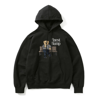 Stoned Bear by Paradise Youth Club Finest Bump Hoodie