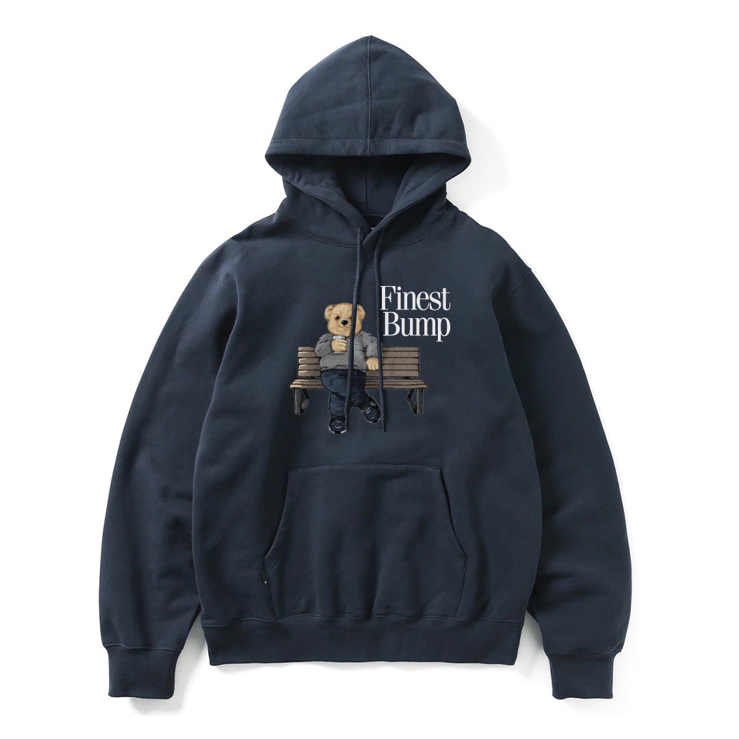 Stoned Bear by Paradise Youth Club Finest Bump Hoodie