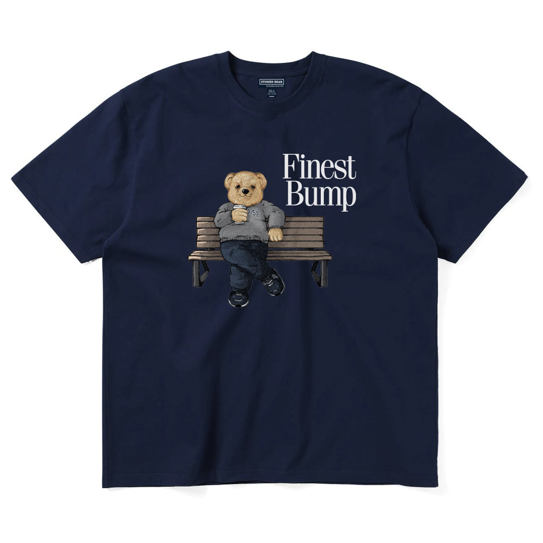 Stoned Bear by Paradise Youth Club Finest Bump T-Shirt