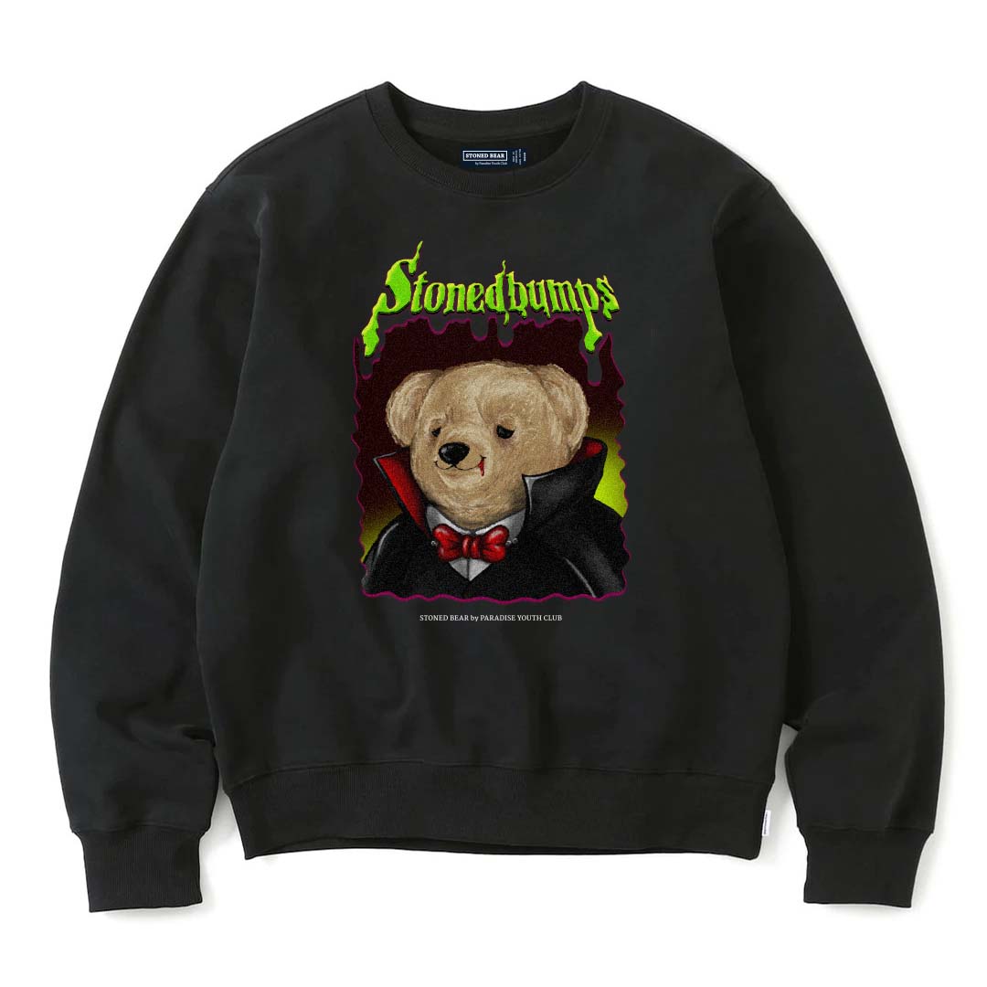 Stoned Bear by Paradise Youth Club Dracula Sweatshirt