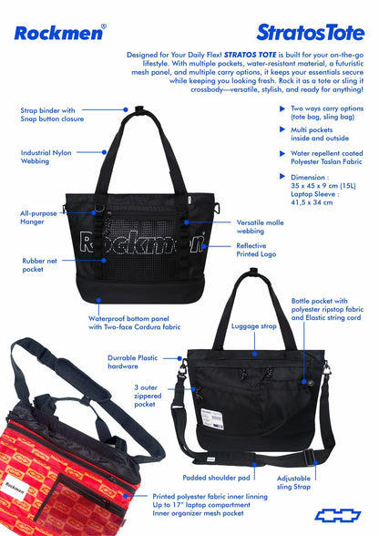 Rockmen Stratos Tote 15L
