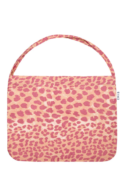 EMIS Cotton Leopard Eco Bag - Pink