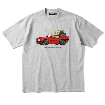 Stoned Bear by Paradise Youth Club Happy Holidaze Vacation T-Shirt