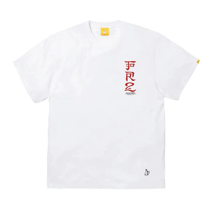 #FR2 Round Logo Embroidery Cotton Graphic Short-Sleeve T-Shirt
