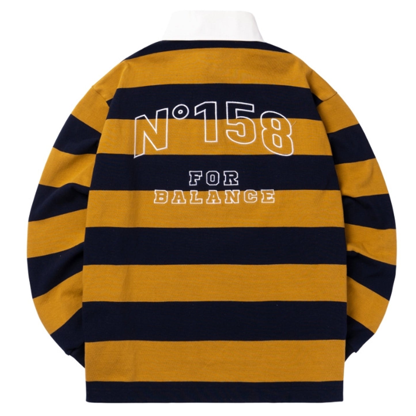 AECA White N158 Rugby Polo