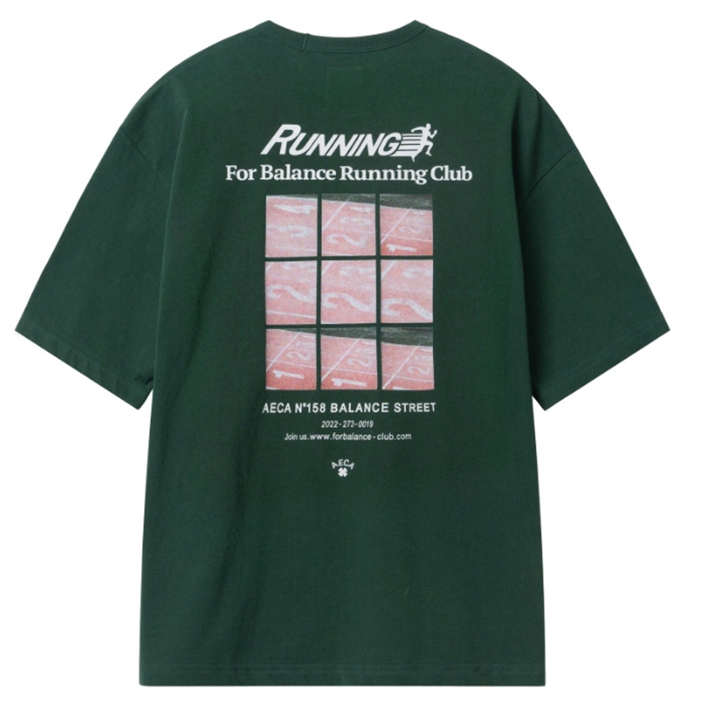 AECA White Balance Running T-Shirt