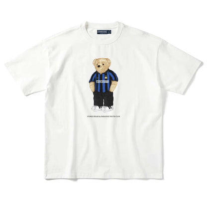 Stoned Bear by Paradise Youth Club IL Nerazzurri T-Shirt